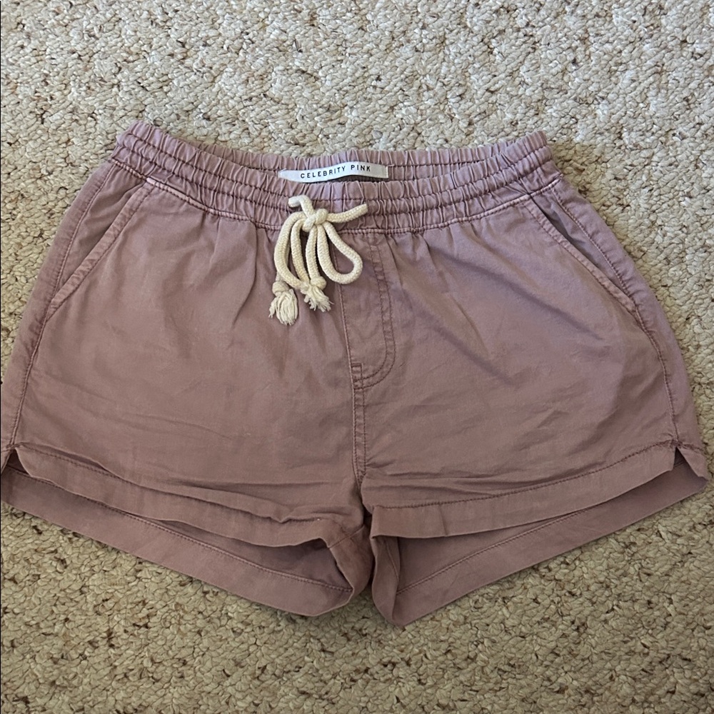 Celebrity Pink Women's Mauve Cargo Shorts